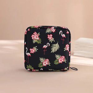 3For$20 NWT Cute Black Printed Design Flamingo Mini Bag For Women/Girls